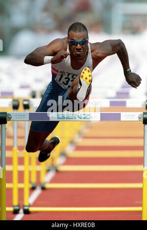 JACK PIERCE 110 m haies 19 Août 1993 Banque D'Images