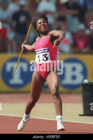 TESSA SANDERSON JAVELIN 18 Juin 1996 Banque D'Images