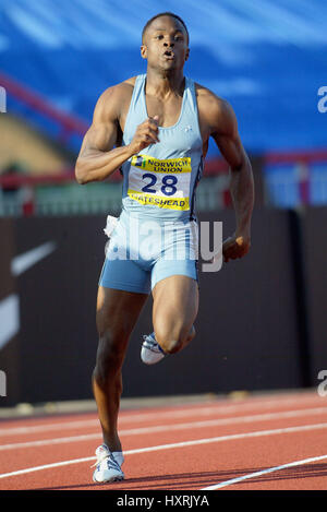 DANIEL CAINES 400 MÈTRES GATESHEAD ENGLAND 13 Juillet 2003 Banque D'Images