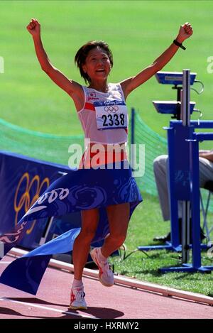 NAOKO TAKAHASHI STADE OLYMPIQUE AUX JEUX OLYMPIQUES DE SYDNEY MARATHON SYDNEY SYDNEY AUSTRALIE 22 Septembre 2000 Banque D'Images