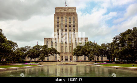 Hôtel de ville au centre-ville de Houston, Texas Banque D'Images