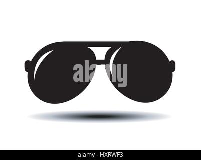 Sunglas branché vector illustration Illustration de Vecteur