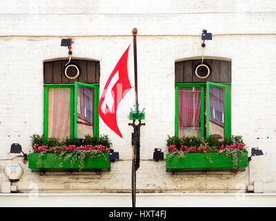 Wondows à Soho - Londres, Angleterre Banque D'Images