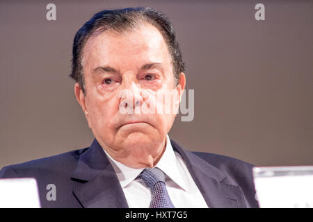 Sao Paulo, SP, BRÉSIL. 06Th Sep 2017. Vente Fabio Meirelles, Président de FAESP, Federation of Agriculture de l'Etat de São Paulo et président de l'Agrishow système, au cours de la conférence de presse pour le lancement de l'Agrishow 2017, au siège de l'ABIMAQ, Association brésilienne des machines et du matériel et de l'industrie, zone sud de São Paulo, SP Crédit : Alf Ribeiro/Alamy Live News Banque D'Images