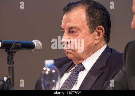 Sao Paulo, SP, BRÉSIL. 06Th Sep 2017. Vente Fabio Meirelles, Président de FAESP, Federation of Agriculture de l'Etat de São Paulo et président de l'Agrishow système, au cours de la conférence de presse pour le lancement de l'Agrishow 2017, au siège de l'ABIMAQ, Association brésilienne des machines et du matériel et de l'industrie, zone sud de São Paulo, SP Crédit : Alf Ribeiro/Alamy Live News Banque D'Images