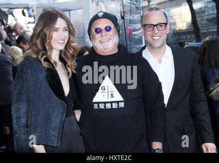 New York, USA. Mar 29, 2017. Avi Arad assister à Paramount Pictures et DreamWork Pictures présente le New York premiere de Ghost in the Shell à l'AMC Loews Lincoln Square 13 à New York le 29 mars 2017. Credit : MediaPunch Inc/Alamy Live News Banque D'Images