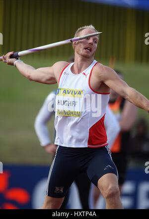 CHRIS HUGHFF JAVELIN ALEXANDER STADIUM BIRMINGHAM ENGLAND 12 Juillet 2008 Banque D'Images