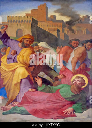 La fresque à l'image de la vie de saint Paul : Paul avant de Publius à ...