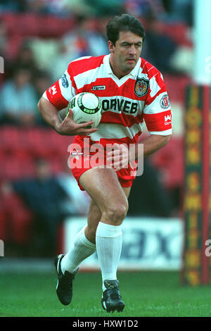 JOE LYDON WIGAN RLFC 16 Octobre 1993 Banque D'Images