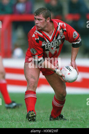 MARK LEE SALFORD RLFC 26 Septembre 1994 Banque D'Images