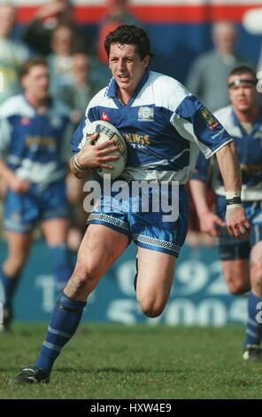 DAVID FRAISSE VILLE WORKINGTON RLFC 18 Avril 1996 Banque D'Images