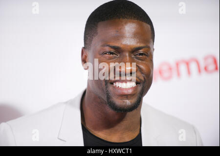 L'acteur Kevin Hart arrive pour le CinemaCon Big Screen Achievement Awards le 23 avril 2015 à Las Vegas, Nevada. Banque D'Images