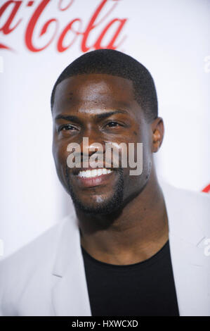 L'acteur Kevin Hart arrive pour le CinemaCon Big Screen Achievement Awards le 23 avril 2015 à Las Vegas, Nevada. Banque D'Images