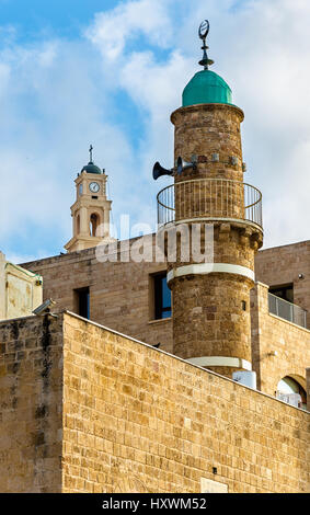 L'Al-Bahr mosquée à Tel Aviv-Jaffa - Israël Banque D'Images