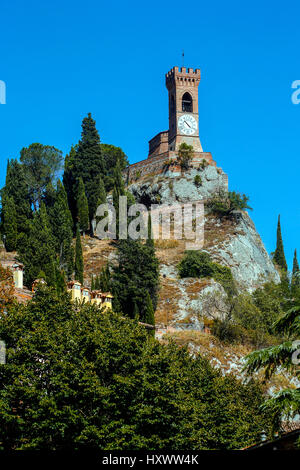 Italie Emilie Romagne Brisighella (RA):Vue de la tour de l'horloge Banque D'Images