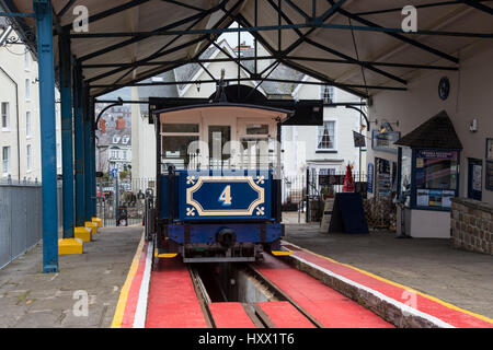 Tramway de Great Orme Victoria Station Banque D'Images