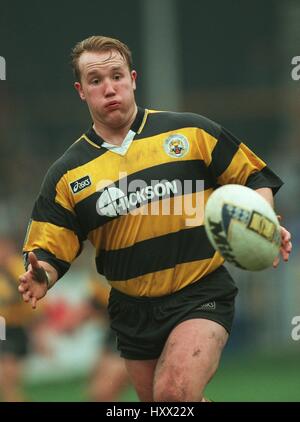 NATHAN SYKES CASTLEFORD TIGERS RLFC 22 Avril 1996 Banque D'Images