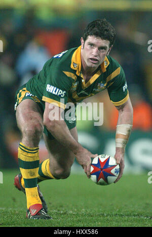 DANNY BUDERUS AUSTRALIE RL MCALPINE STADIUM HUDDERSFIELD ANGLETERRE 22 Novembre 2003 Banque D'Images