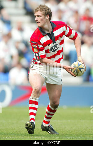 SEAN O LOUGHLIN WIGAN WARRIORS stade JJB WIGAN RLFC 18 Avril 2003 Banque D'Images