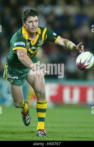 DANNY BUDERUS AUSTRALIE Stade KC HULL ANGLETERRE 15 Novembre 2003 Banque D'Images