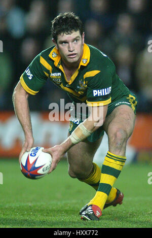 DANNY BUDERUS AUSTRALIE Stade KC HULL ANGLETERRE 15 Novembre 2003 Banque D'Images