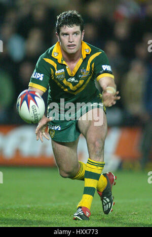 DANNY BUDERUS AUSTRALIE Stade KC HULL ANGLETERRE 15 Novembre 2003 Banque D'Images