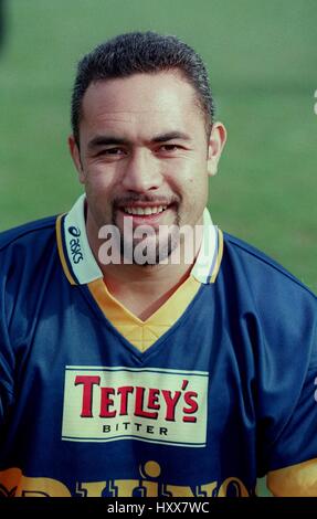 MARTIN MASELLA LEEDS RHINOS RLFC 13 Mars 1997 Banque D'Images