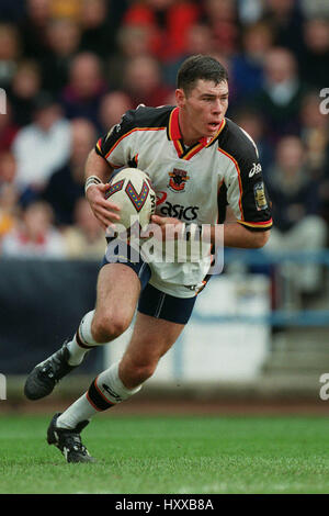 MICHAEL GARROT BRADFORD BULLS RLFC 28 Mars 1999 Banque D'Images