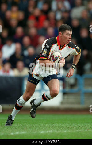 MICHAEL GARROT BRADFORD BULLS RLFC 28 Mars 1999 Banque D'Images