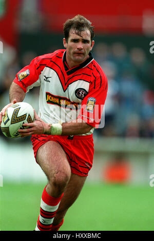 CHRIS JOYNT ST. HELENS RLFC 17 Avril 1999 Banque D'Images