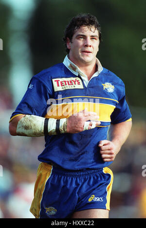 ADRIAN MORLEY LEEDS RHINOS RLFC 26 Février 2000 Banque D'Images