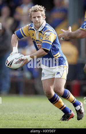 ROB BURROW LEEDS RHINOS RLFC 02 Avril 2005 Banque D'Images