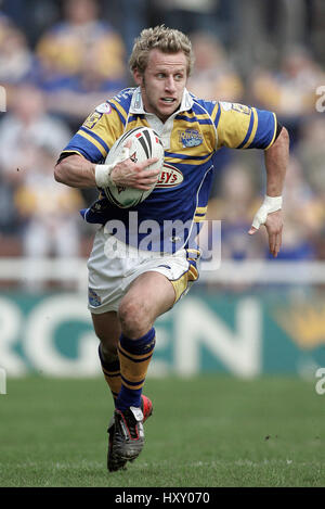 ROB BURROW LEEDS RHINOS RLFC 02 Avril 2005 Banque D'Images