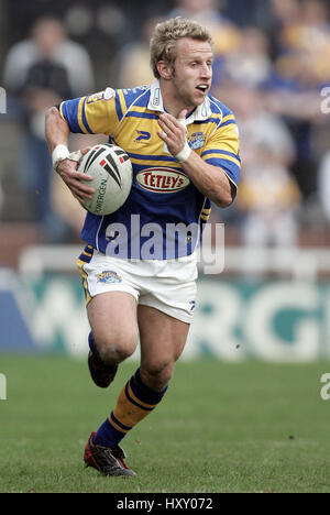 ROB BURROW LEEDS RHINOS RLFC 02 Avril 2005 Banque D'Images