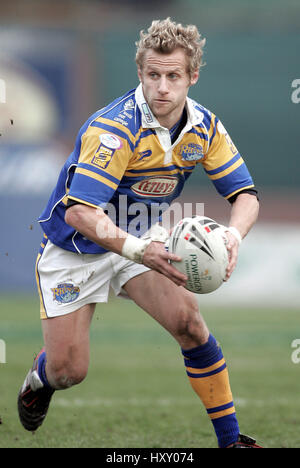 ROB BURROW LEEDS RHINOS RLFC 02 Avril 2005 Banque D'Images