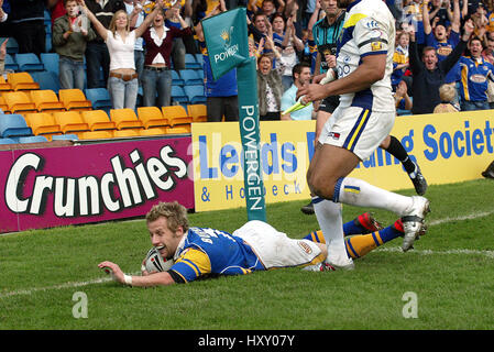 ROB BURROW LEEDS RHINOS RLFC 02 Avril 2005 Banque D'Images