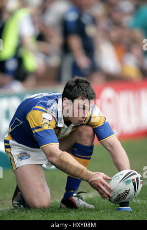 KEVIN SINFIELD LEEDS RHINOS RLFC 02 Avril 2005 Banque D'Images