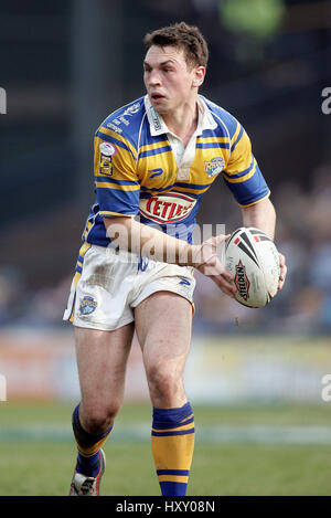 KEVIN SINFIELD LEEDS RHINOS RLFC 02 Avril 2005 Banque D'Images