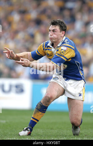 KEVIN SINFIELD LEEDS RHINOS RLFC 02 Avril 2005 Banque D'Images