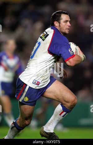 ADRIAN MORLEY Grande-bretagne RL Stade KC HULL ANGLETERRE 19 Novembre 2005 Banque D'Images