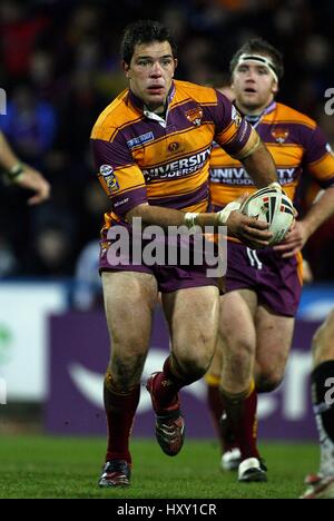 JOHN SKANDALIS HUDDERSFIELD GIANTS RLFC STADE GALPHARM HUDDERSFIELD ANGLETERRE 04 Février 2007 Banque D'Images