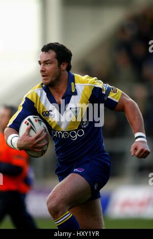 ADRIAN MORLEY WARRINGTON WOLVES RLFC STADE HALLIWELL JONES WARRINGTON ANGLETERRE 18 Mars 2007 Banque D'Images