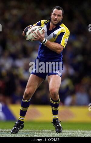 ADRIAN MORLEY WARRINGTON WOLVES RLFC MILLENIUM STADIUM CARDIFF WALES 06 Mai 2007 Banque D'Images