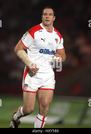 ADRIAN MORLEY ENGLAND RUGBY LEAGUE STADE KEEPMOAT DONCASTER ANGLETERRE 23 Octobre 2009 Banque D'Images