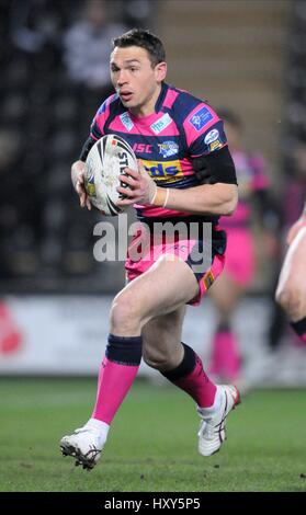 KEVIN SINFIELD LEEDS RHINOS KC Stadium HULL ANGLETERRE 18 Février 2011 Banque D'Images