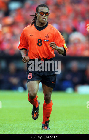 EDGAR DAVIDS HOLLAND & JUVENTUS 25 Juin 2000 Banque D'Images