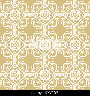 Motif Baroque transparente Banque D'Images