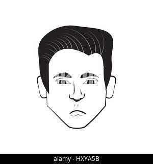 L'homme d'affaires aperçu de la bande dessinée illustration vecteur eps 10 Illustration de Vecteur