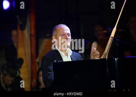 Berlin, Allemagne, Juillet 2nd, 2015 : première nuit en plein air concert. Banque D'Images