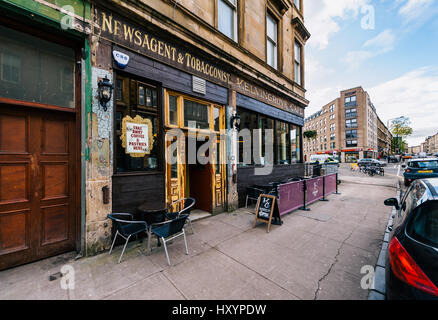 Cafe Kelvingrove sur Argyle Street dans le quartier Finnieston Banque D'Images